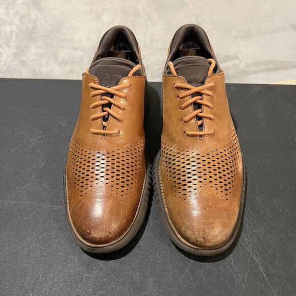 Cole Haan 2.Zerogrand Wingtip Oxford Men\'s 8.5 Brown C25351 Leather Casual Dress main image 9